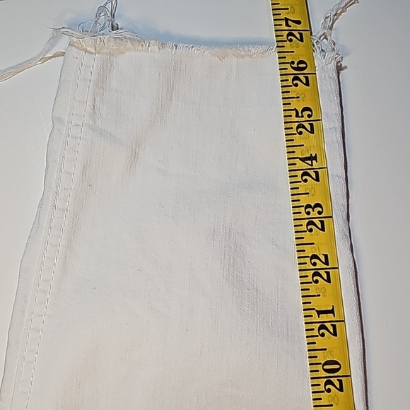 Judy Blue Overalls Coverall Bib Denim Jeans Adjustable Distressed Hem White S - Picture 11 of 13